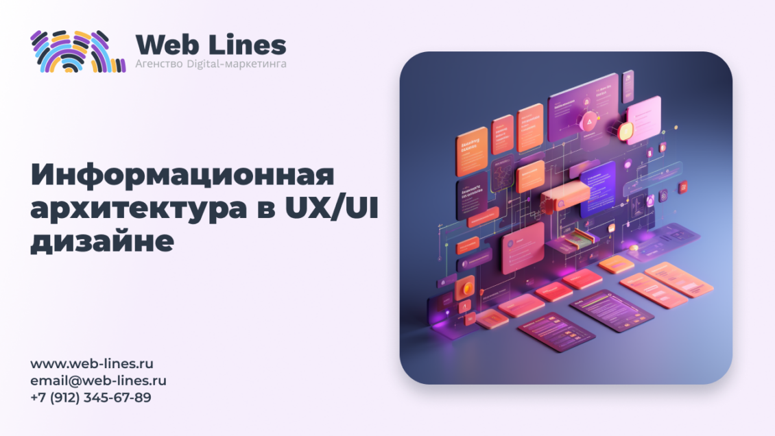 Информационная архитектура в UX UI дизайне